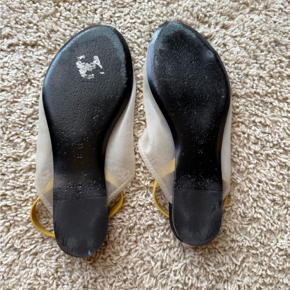 THE ROW Slingback Mesh Sandals - Picture 4 of 8